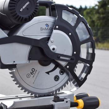 BAMATO Zug- Kapp- und Gehrungssaege KP-350PRO mit Sanftanlauf